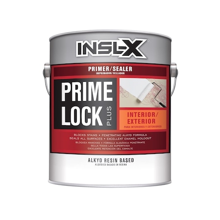 Insl-X By Benjamin Moore Insl-X Prime Lock White Flat Oil-Based Alkyd Primer and Sealer 1 gal PS8100099-01